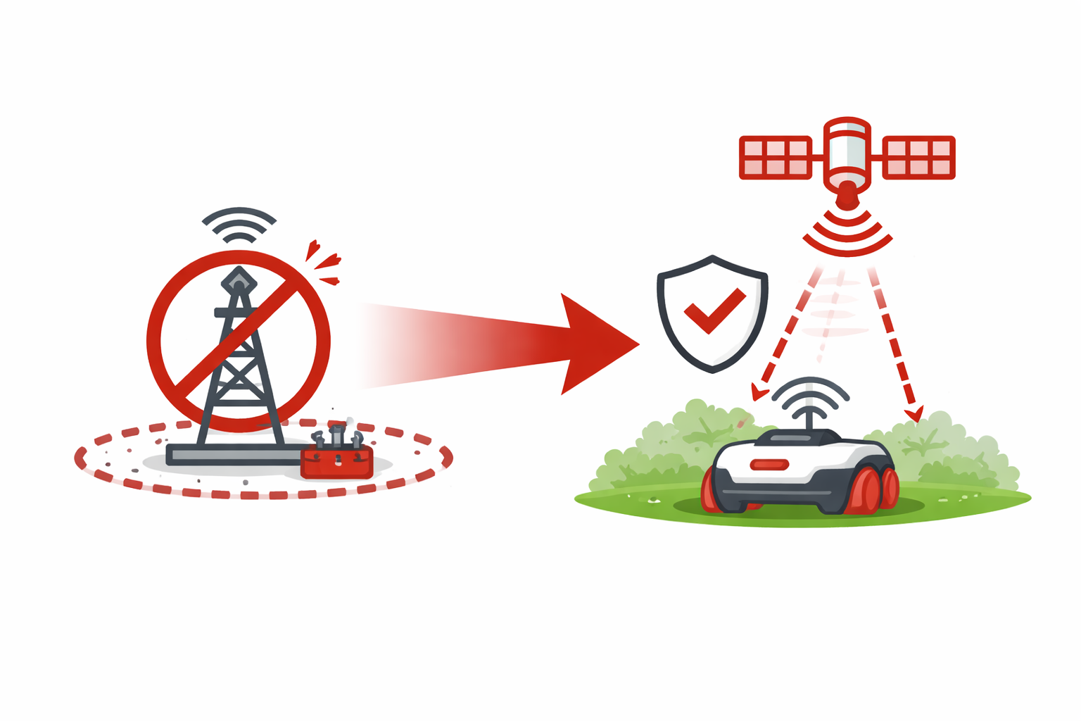 Remove base stations